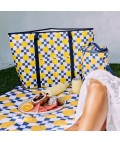 Beach Bag Jumbo | Retro Tile